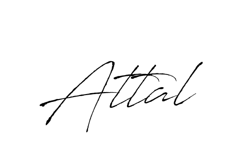 Antro_Vectra is a professional signature style that is perfect for those who want to add a touch of class to their signature. It is also a great choice for those who want to make their signature more unique. Get Attal name to fancy signature for free. Attal signature style 6 images and pictures png