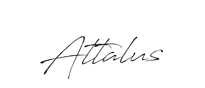 How to Draw Attalus signature style? Antro_Vectra is a latest design signature styles for name Attalus. Attalus signature style 6 images and pictures png