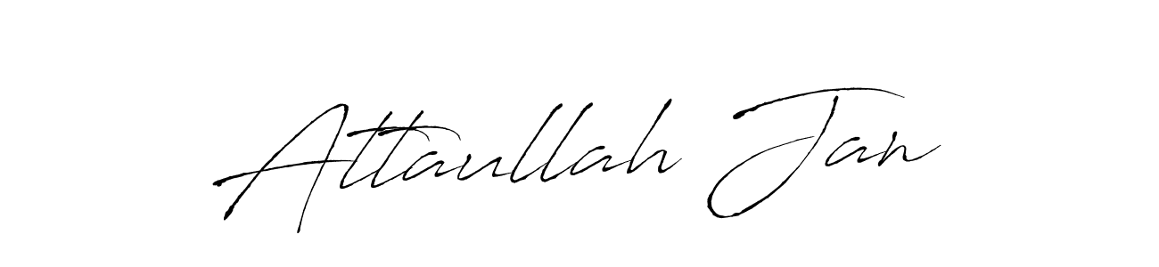 You can use this online signature creator to create a handwritten signature for the name Attaullah Jan. This is the best online autograph maker. Attaullah Jan signature style 6 images and pictures png