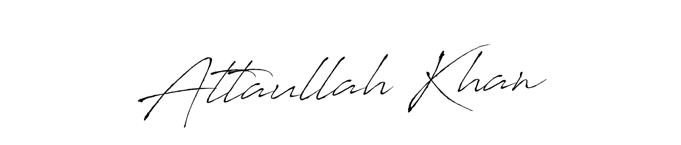 You can use this online signature creator to create a handwritten signature for the name Attaullah Khan. This is the best online autograph maker. Attaullah Khan signature style 6 images and pictures png