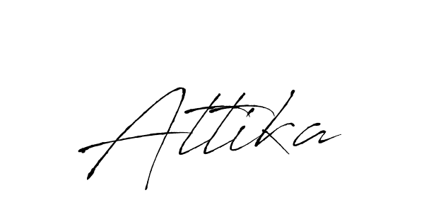 Make a beautiful signature design for name Attika. Use this online signature maker to create a handwritten signature for free. Attika signature style 6 images and pictures png