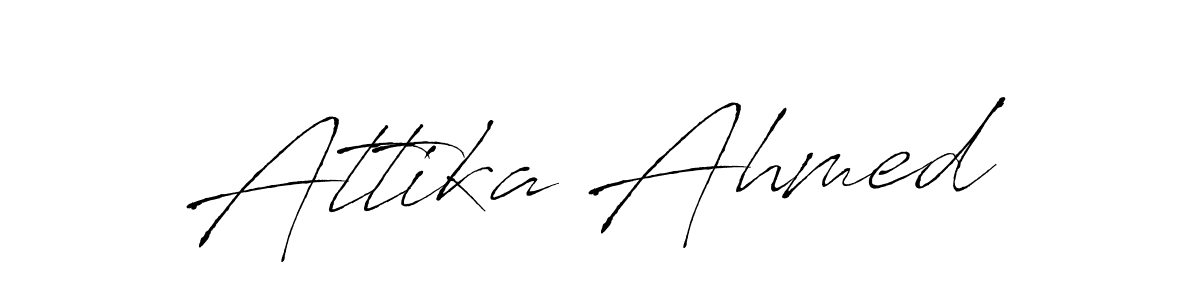 Also You can easily find your signature by using the search form. We will create Attika Ahmed name handwritten signature images for you free of cost using Antro_Vectra sign style. Attika Ahmed signature style 6 images and pictures png