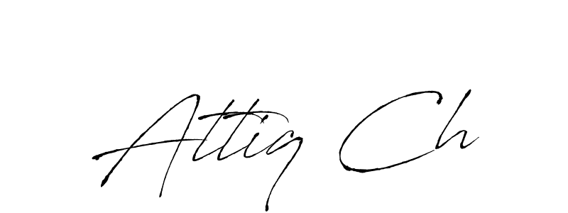It looks lik you need a new signature style for name Attiq Ch. Design unique handwritten (Antro_Vectra) signature with our free signature maker in just a few clicks. Attiq Ch signature style 6 images and pictures png