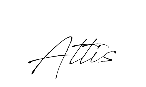 Design your own signature with our free online signature maker. With this signature software, you can create a handwritten (Antro_Vectra) signature for name Attis. Attis signature style 6 images and pictures png