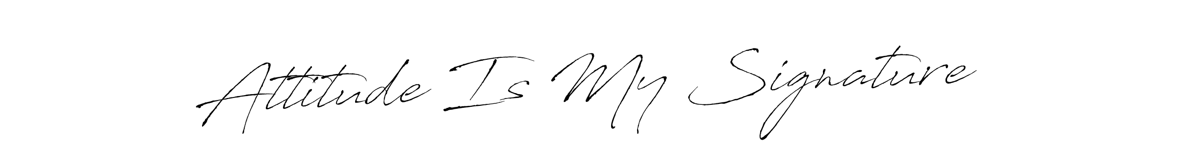 This is the best signature style for the Attitude Is My Signature name. Also you like these signature font (Antro_Vectra). Mix name signature. Attitude Is My Signature signature style 6 images and pictures png