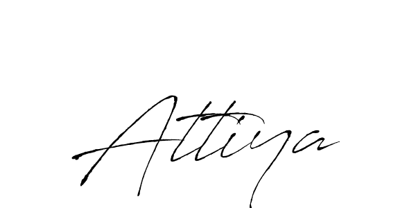 if you are searching for the best signature style for your name Attiya. so please give up your signature search. here we have designed multiple signature styles  using Antro_Vectra. Attiya signature style 6 images and pictures png