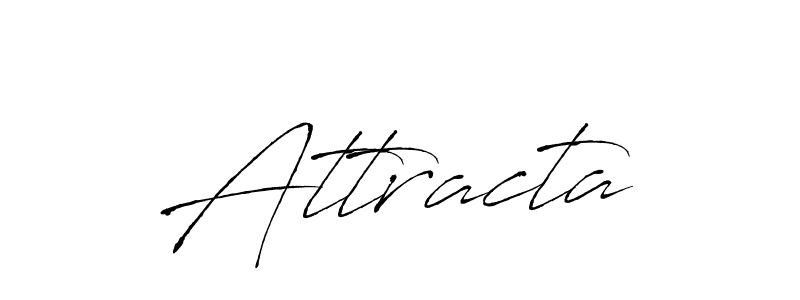 Also we have Attracta name is the best signature style. Create professional handwritten signature collection using Antro_Vectra autograph style. Attracta signature style 6 images and pictures png