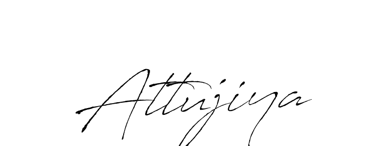 Also You can easily find your signature by using the search form. We will create Attujiya name handwritten signature images for you free of cost using Antro_Vectra sign style. Attujiya signature style 6 images and pictures png