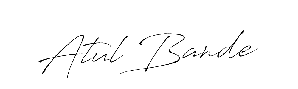 You should practise on your own different ways (Antro_Vectra) to write your name (Atul Bande) in signature. don't let someone else do it for you. Atul Bande signature style 6 images and pictures png