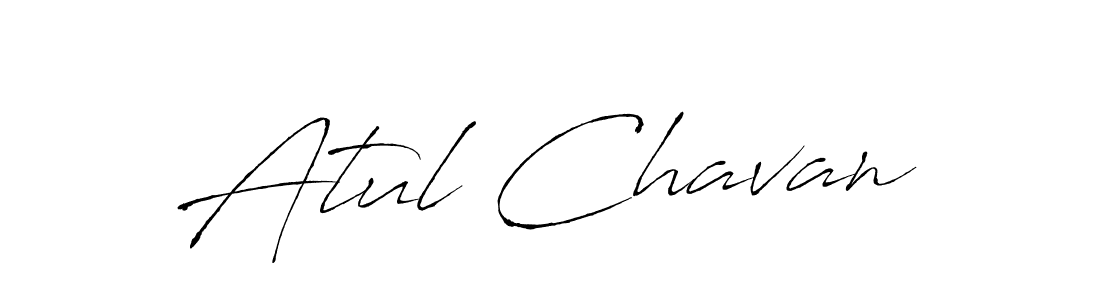 Also we have Atul Chavan name is the best signature style. Create professional handwritten signature collection using Antro_Vectra autograph style. Atul Chavan signature style 6 images and pictures png