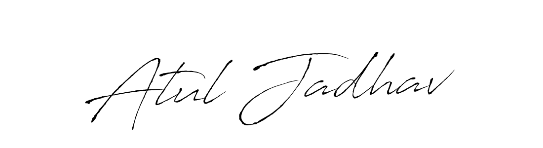 Make a beautiful signature design for name Atul Jadhav. Use this online signature maker to create a handwritten signature for free. Atul Jadhav signature style 6 images and pictures png