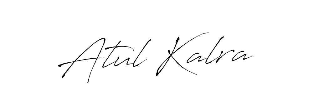 Design your own signature with our free online signature maker. With this signature software, you can create a handwritten (Antro_Vectra) signature for name Atul Kalra. Atul Kalra signature style 6 images and pictures png