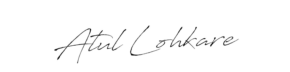 Design your own signature with our free online signature maker. With this signature software, you can create a handwritten (Antro_Vectra) signature for name Atul Lohkare. Atul Lohkare signature style 6 images and pictures png