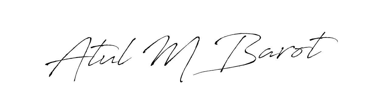 It looks lik you need a new signature style for name Atul M Barot. Design unique handwritten (Antro_Vectra) signature with our free signature maker in just a few clicks. Atul M Barot signature style 6 images and pictures png