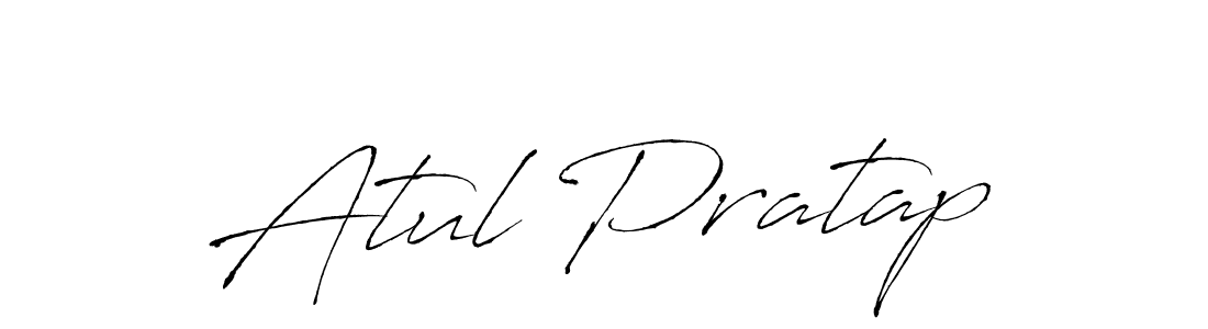 Atul Pratap stylish signature style. Best Handwritten Sign (Antro_Vectra) for my name. Handwritten Signature Collection Ideas for my name Atul Pratap. Atul Pratap signature style 6 images and pictures png