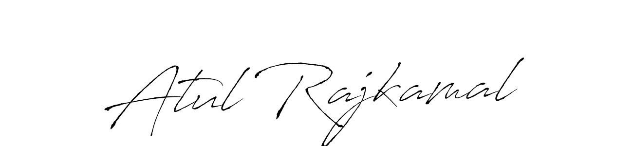 Also we have Atul Rajkamal name is the best signature style. Create professional handwritten signature collection using Antro_Vectra autograph style. Atul Rajkamal signature style 6 images and pictures png