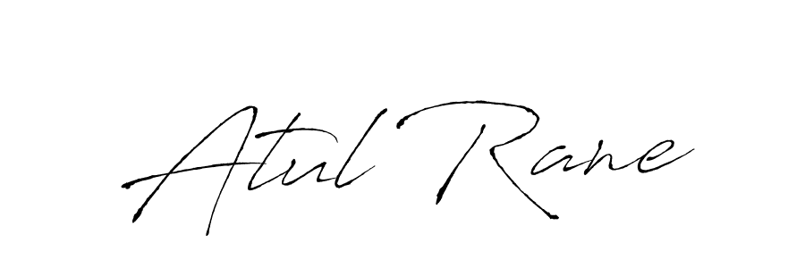 Design your own signature with our free online signature maker. With this signature software, you can create a handwritten (Antro_Vectra) signature for name Atul Rane. Atul Rane signature style 6 images and pictures png