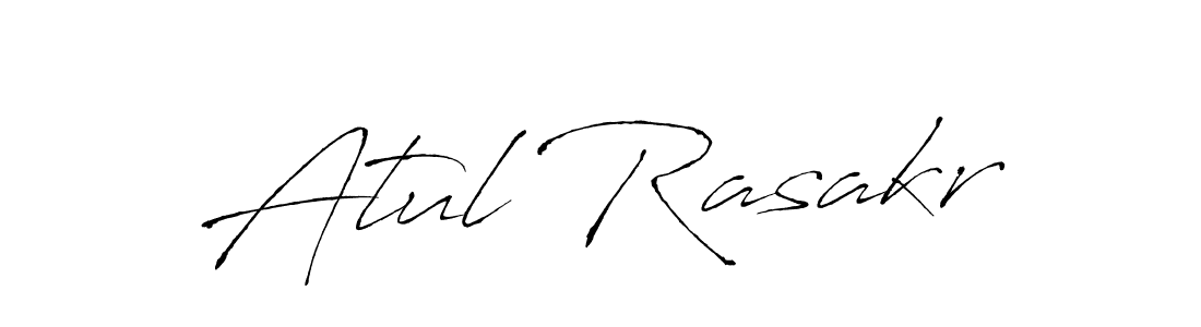 Make a beautiful signature design for name Atul Rasakr. With this signature (Antro_Vectra) style, you can create a handwritten signature for free. Atul Rasakr signature style 6 images and pictures png
