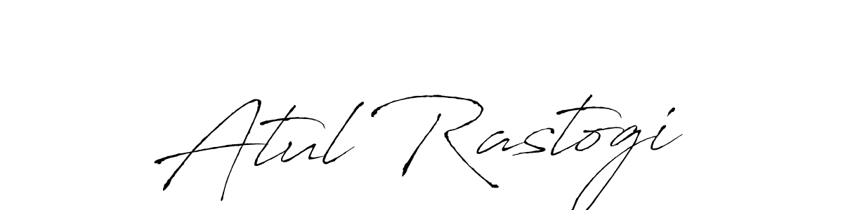 Make a beautiful signature design for name Atul Rastogi. Use this online signature maker to create a handwritten signature for free. Atul Rastogi signature style 6 images and pictures png