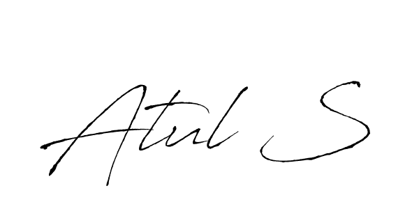 Here are the top 10 professional signature styles for the name Atul S. These are the best autograph styles you can use for your name. Atul S signature style 6 images and pictures png