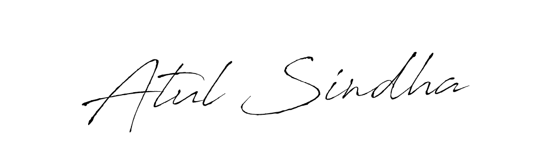 Make a short Atul Sindha signature style. Manage your documents anywhere anytime using Antro_Vectra. Create and add eSignatures, submit forms, share and send files easily. Atul Sindha signature style 6 images and pictures png