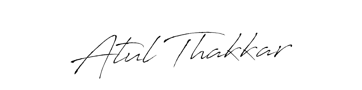 This is the best signature style for the Atul Thakkar name. Also you like these signature font (Antro_Vectra). Mix name signature. Atul Thakkar signature style 6 images and pictures png