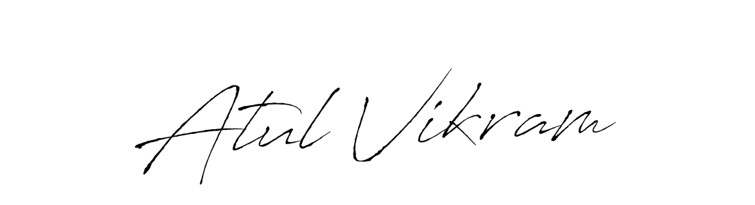 Make a short Atul Vikram signature style. Manage your documents anywhere anytime using Antro_Vectra. Create and add eSignatures, submit forms, share and send files easily. Atul Vikram signature style 6 images and pictures png