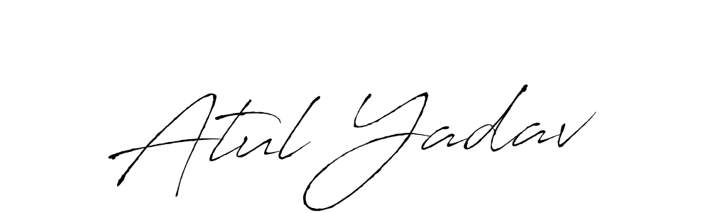 if you are searching for the best signature style for your name Atul Yadav. so please give up your signature search. here we have designed multiple signature styles  using Antro_Vectra. Atul Yadav signature style 6 images and pictures png