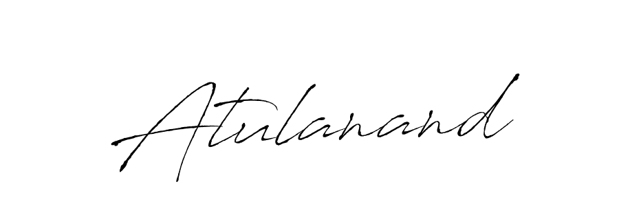 You should practise on your own different ways (Antro_Vectra) to write your name (Atulanand) in signature. don't let someone else do it for you. Atulanand signature style 6 images and pictures png
