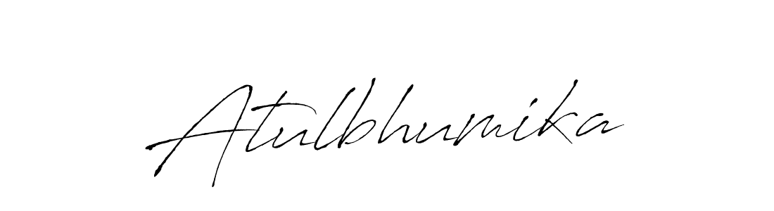 Create a beautiful signature design for name Atulbhumika. With this signature (Antro_Vectra) fonts, you can make a handwritten signature for free. Atulbhumika signature style 6 images and pictures png