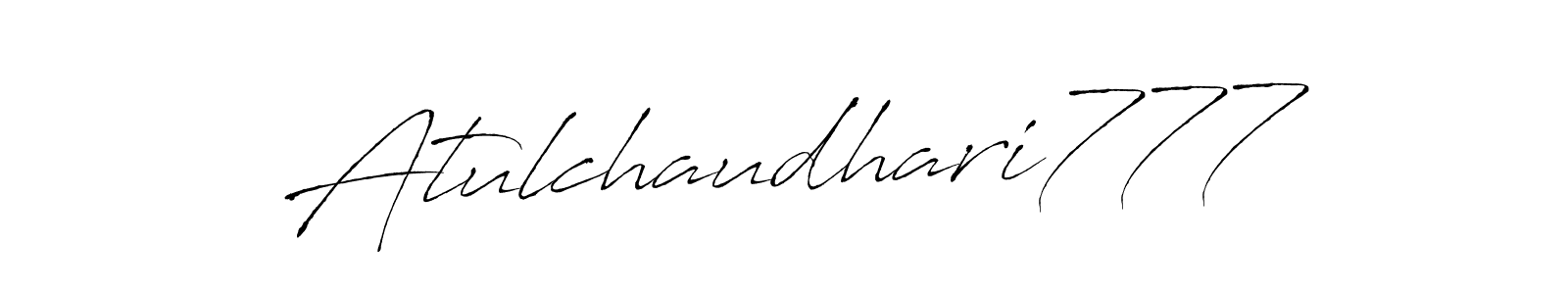 Make a short Atulchaudhari777 signature style. Manage your documents anywhere anytime using Antro_Vectra. Create and add eSignatures, submit forms, share and send files easily. Atulchaudhari777 signature style 6 images and pictures png