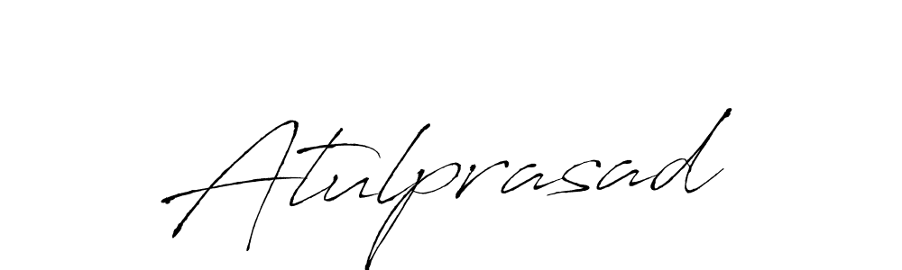 Make a beautiful signature design for name Atulprasad. With this signature (Antro_Vectra) style, you can create a handwritten signature for free. Atulprasad signature style 6 images and pictures png