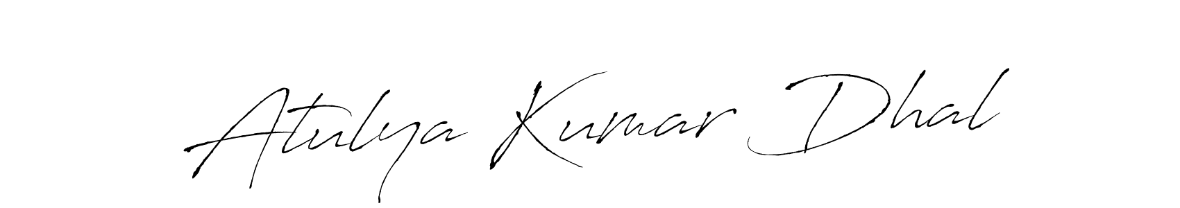 Atulya Kumar Dhal stylish signature style. Best Handwritten Sign (Antro_Vectra) for my name. Handwritten Signature Collection Ideas for my name Atulya Kumar Dhal. Atulya Kumar Dhal signature style 6 images and pictures png