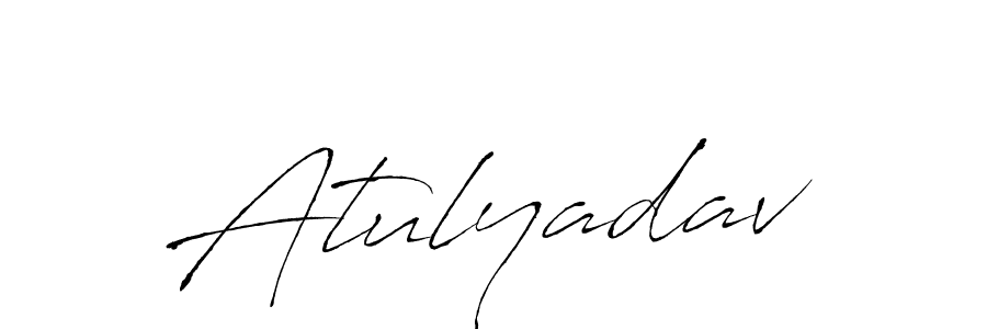 Also You can easily find your signature by using the search form. We will create Atulyadav name handwritten signature images for you free of cost using Antro_Vectra sign style. Atulyadav signature style 6 images and pictures png