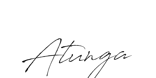 How to Draw Atunga signature style? Antro_Vectra is a latest design signature styles for name Atunga. Atunga signature style 6 images and pictures png