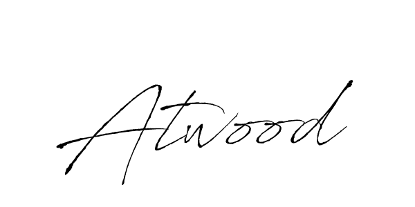 Atwood stylish signature style. Best Handwritten Sign (Antro_Vectra) for my name. Handwritten Signature Collection Ideas for my name Atwood. Atwood signature style 6 images and pictures png