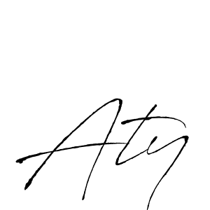 Here are the top 10 professional signature styles for the name Aty. These are the best autograph styles you can use for your name. Aty signature style 6 images and pictures png