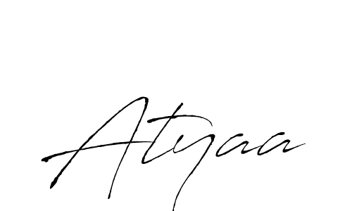 Here are the top 10 professional signature styles for the name Atyaa. These are the best autograph styles you can use for your name. Atyaa signature style 6 images and pictures png