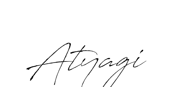 Antro_Vectra is a professional signature style that is perfect for those who want to add a touch of class to their signature. It is also a great choice for those who want to make their signature more unique. Get Atyagi name to fancy signature for free. Atyagi signature style 6 images and pictures png