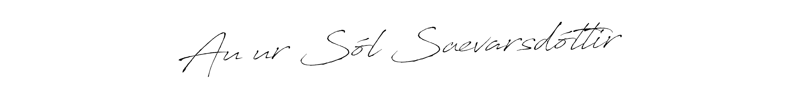 How to make Auður Sól Sævarsdóttir signature? Antro_Vectra is a professional autograph style. Create handwritten signature for Auður Sól Sævarsdóttir name. Auður Sól Sævarsdóttir signature style 6 images and pictures png