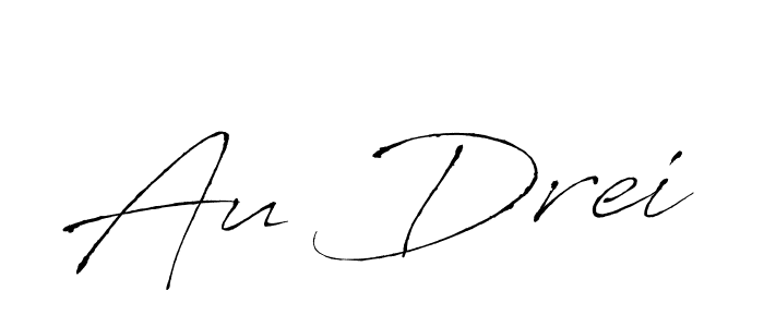 Create a beautiful signature design for name Au Drei. With this signature (Antro_Vectra) fonts, you can make a handwritten signature for free. Au Drei signature style 6 images and pictures png