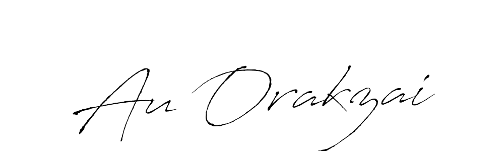 How to make Au Orakzai name signature. Use Antro_Vectra style for creating short signs online. This is the latest handwritten sign. Au Orakzai signature style 6 images and pictures png