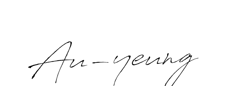 Also we have Au-yeung name is the best signature style. Create professional handwritten signature collection using Antro_Vectra autograph style. Au-yeung signature style 6 images and pictures png