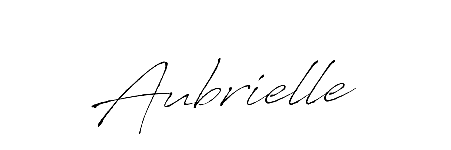 Design your own signature with our free online signature maker. With this signature software, you can create a handwritten (Antro_Vectra) signature for name Aubrielle. Aubrielle signature style 6 images and pictures png