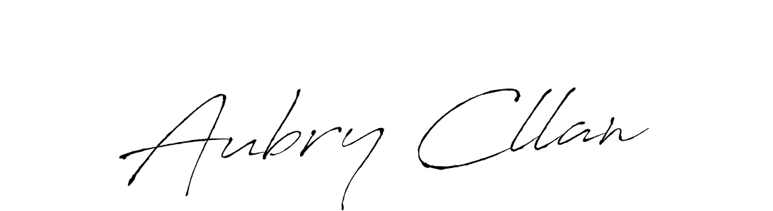 How to make Aubry Cllan signature? Antro_Vectra is a professional autograph style. Create handwritten signature for Aubry Cllan name. Aubry Cllan signature style 6 images and pictures png