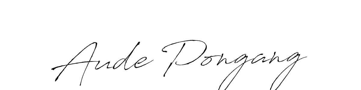 Similarly Antro_Vectra is the best handwritten signature design. Signature creator online .You can use it as an online autograph creator for name Aude Pongang. Aude Pongang signature style 6 images and pictures png