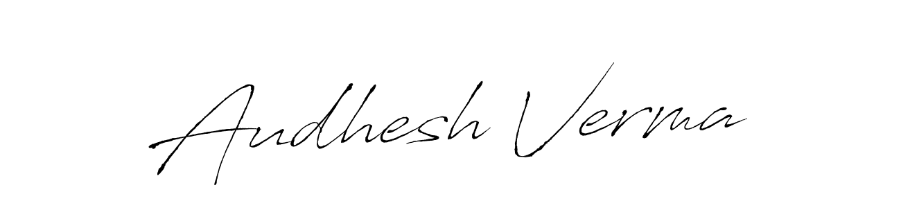 How to Draw Audhesh Verma signature style? Antro_Vectra is a latest design signature styles for name Audhesh Verma. Audhesh Verma signature style 6 images and pictures png