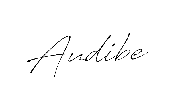 Create a beautiful signature design for name Audibe. With this signature (Antro_Vectra) fonts, you can make a handwritten signature for free. Audibe signature style 6 images and pictures png