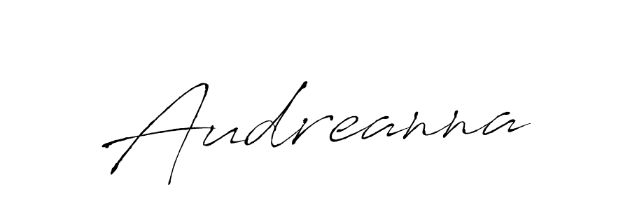 Antro_Vectra is a professional signature style that is perfect for those who want to add a touch of class to their signature. It is also a great choice for those who want to make their signature more unique. Get Audreanna name to fancy signature for free. Audreanna signature style 6 images and pictures png