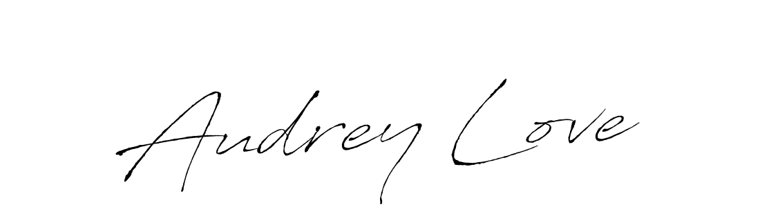 Antro_Vectra is a professional signature style that is perfect for those who want to add a touch of class to their signature. It is also a great choice for those who want to make their signature more unique. Get Audrey Love name to fancy signature for free. Audrey Love signature style 6 images and pictures png